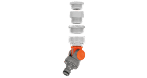 Kraaniliitmik nurgaga 1"- 1/2"