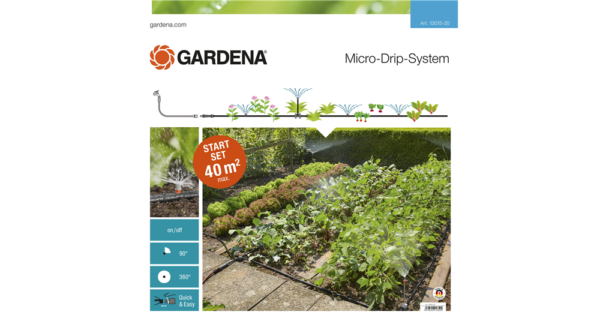Micro-Drip stardikompl. peenardele 40m2